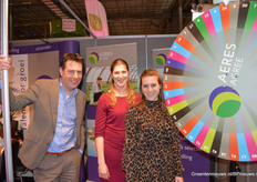 Een carrièrerad bij Aeres Agree met op de foto: Martijn Haas, Lucy van Rijswijk en Laura de Veer.